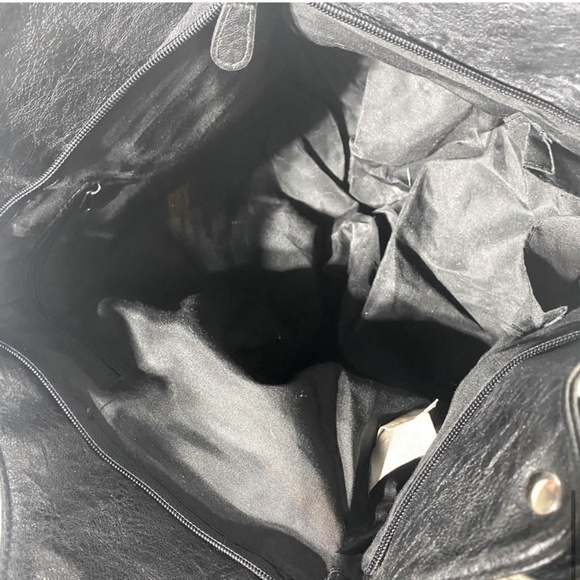 5/$25 Payless Shoe Source Colour Block Faux Leather Hobo Bag Shoulder Bag Purse - Picture 10 of 14